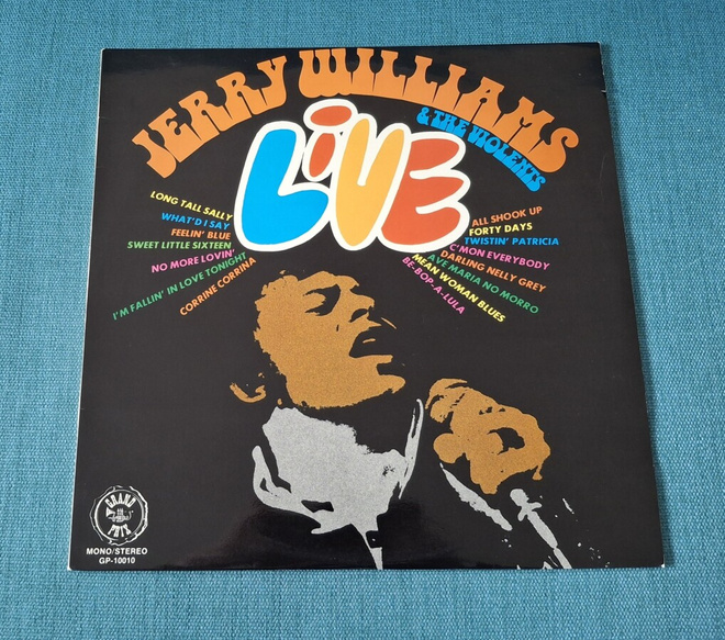 JERRY WILLIAMS&THE VIOLENTS GP-100 10 1975 SWEDEN
