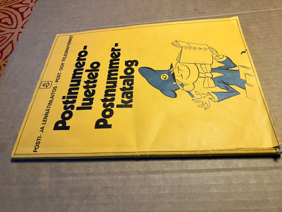 POSTINUMERO LUETTELO 1971