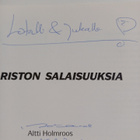 Altti Holmroos : Saariston salaisuuksia (signeerattu, tek... - pikkukuva 3