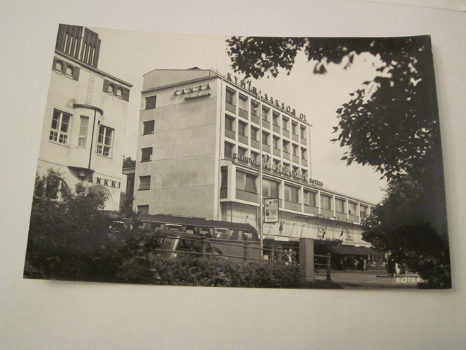 VANHA Postikortti Kotka 1950-l Alkup.Mallikappale