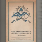 Viljanen: Vapaamuurariudesta Suomessa ja Venäjällä, 1923,nid - pikkukuva 1