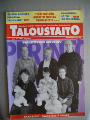 Taloustaito Nro 9/1995 (11.11)