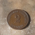 2 pfennig 1876 A - pikkukuva 1