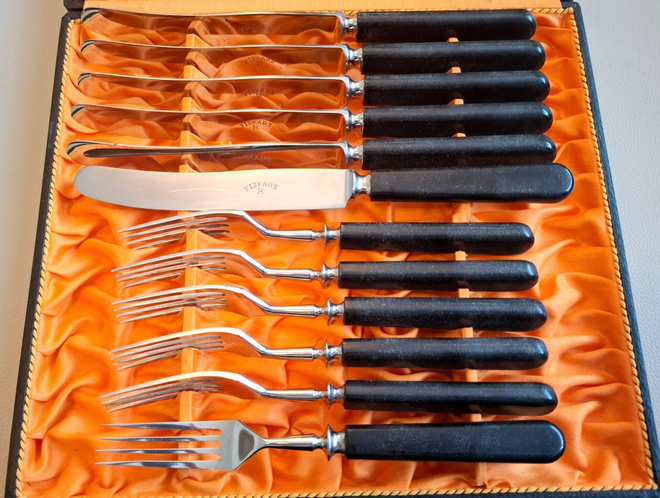 Fiskars vintage aterimet , käyttämättömät