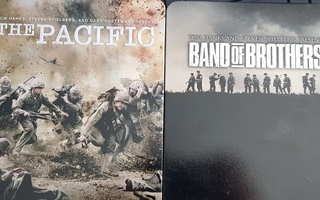 Band of Brothers & The Pacific  STEELBOOK -Blu-Ray