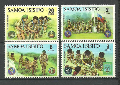 PARTIO-aiheinen sarja SAMOA Tyynimeri **