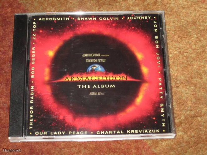 ARMAGEDDON SOUNDTRACK CD aerosmith jon bon jovi