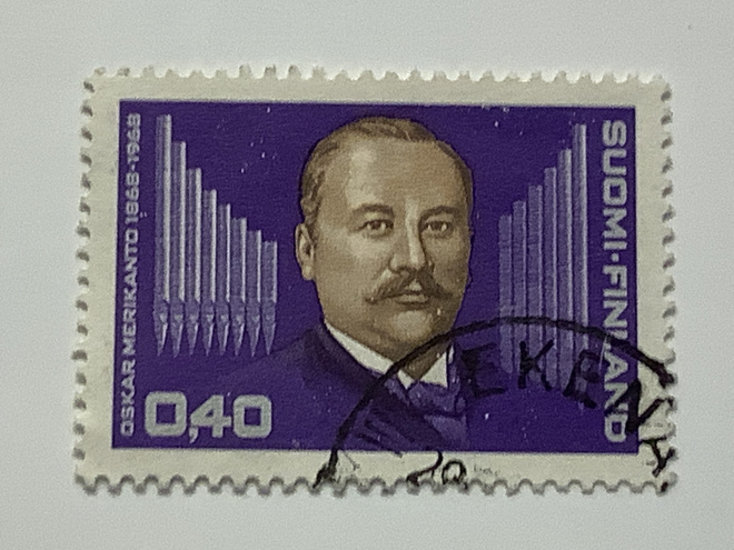 650 / 1968 Oskar Merikanto o leimattu