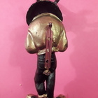 VINTAGE RINTAKORU. DISNEY. BULLY. Hand painted. Hessu Hopo - pikkukuva 2