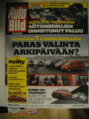 Auto Bild Nro 16/2016 (27.10)