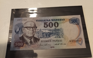 500 Mk 1975 Kekkonen