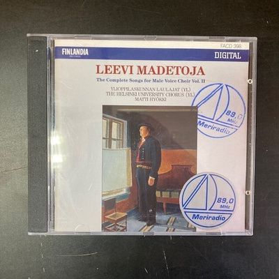 Madetoja - The Complete Songs For Male Voice Choir Vol.II CD
