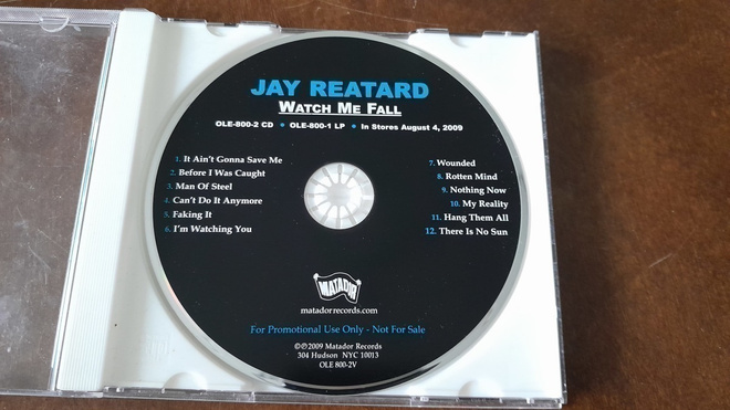 Jay Reatard - Watch Me Fall Promo CD