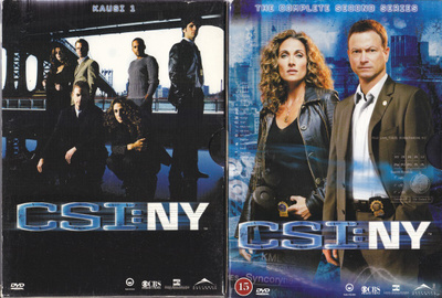 CSI:NY- season 1 & 2 (12xDVD K15)
