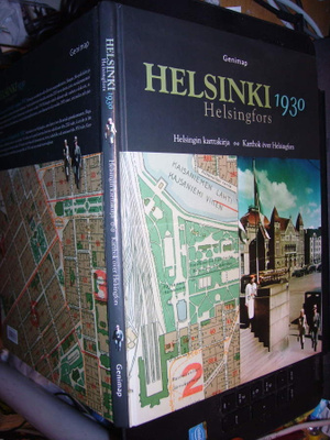 Helsinki 1930 Karttakirja ( 2005 Genimap ) sis. postikulun