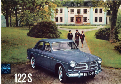 Volvo Amazon - korjaamokäsikirja + varaosakirja ym.