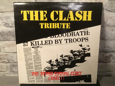 THE CLASH: Tribute Lp levy