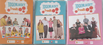 TOISENLAISET FRENDIT 1-3 DVD