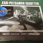 KARI PEITSAMON SKOOTTERI - NUCLEAR NIGHTCLUB M-/M- 7'' - pikkukuva 1