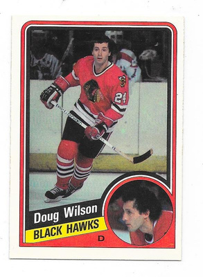 1984-85 OPC #48 Doug Wilson , Chicago Blackhawks
