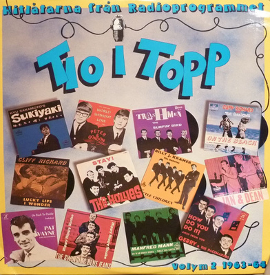 TIO I TOPP, volym 2, 1963-64 (CD), ks. kappaleet