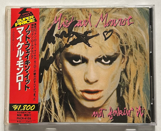 Michael Monroe : Not Fakin’ It - CD, Japan, nimmarilla