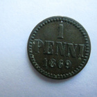 1 penni 1869 - pikkukuva 1