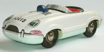 Jaguar E-type poliisiauto
