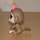 LITTLEST PET SHOP rusettipäinen tyttö SIMPANSSI, APINA - pikkukuva 4