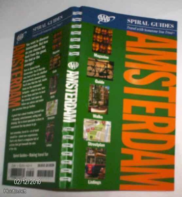 Englanninkiel. matkaopas-kirja: Spiral Guides - AMSTERDAM