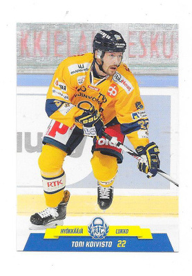 2017-18 CardSet #182 Toni Koivisto Lukko