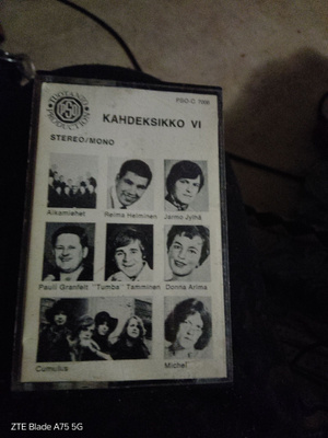 5 kpl c- kasetteja