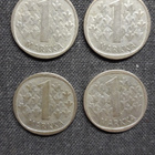 Hopea markka 4 kpl, v. 1965 hopea raha - pikkukuva 3