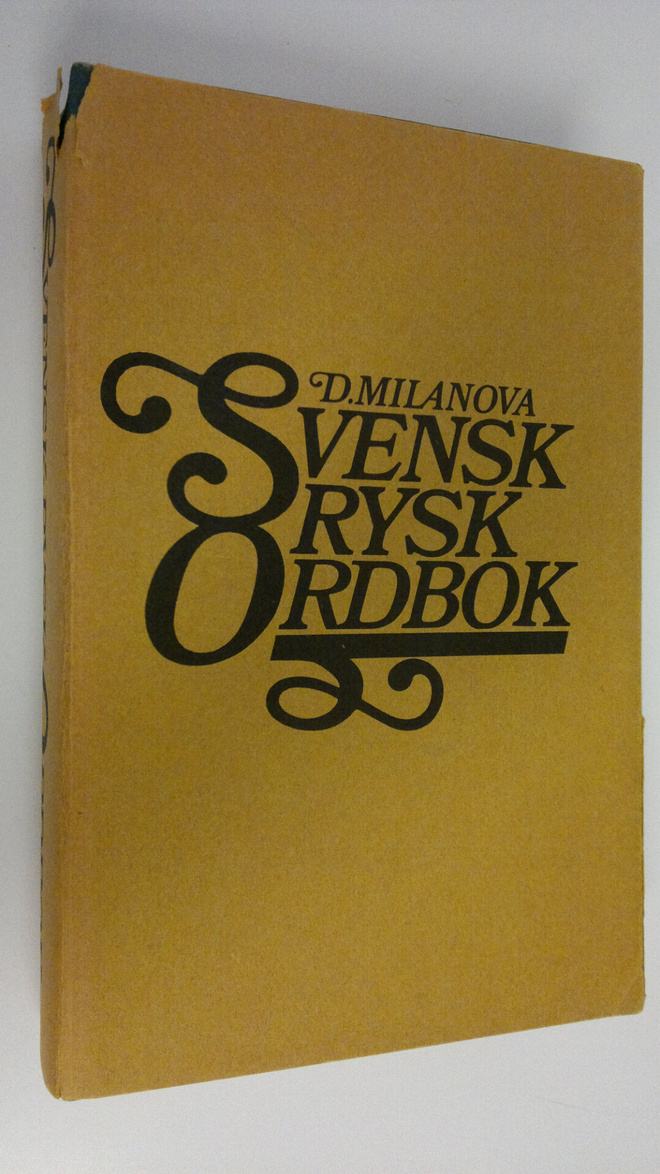 D. Milanova : Svensk-rysk ordbok