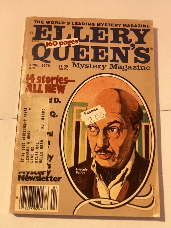 Ellery Queen's Mystery Magazine April 1978