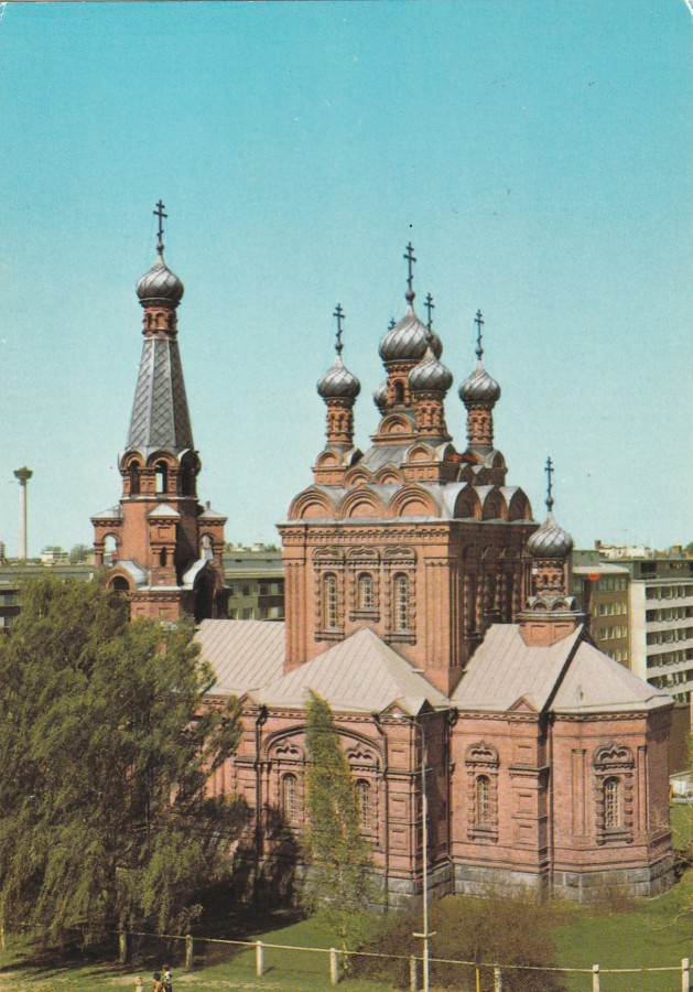 KIRKKOKORTTI - TAMPERE - ORTODOKSINEN KIRKKO - 3