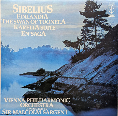 Sibelius  Wienin Filharmoninen Orkesteri vinyyliLP