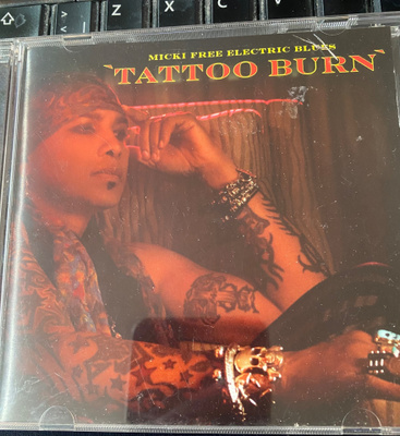 Micki Free Electric Blues: Tattoo Burn cd
