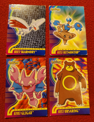 Pokemon Topps Johtoliigan kortteja 2