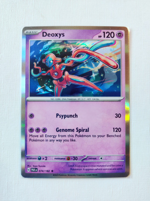 Deoxys Holo Rare