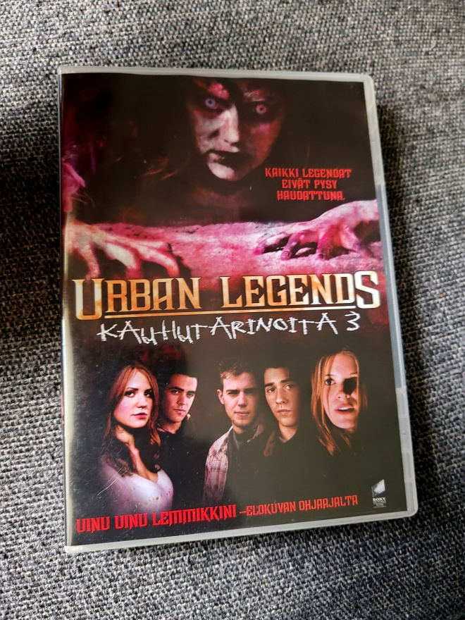Urban legends - kauhutarinoita 3 dvd
