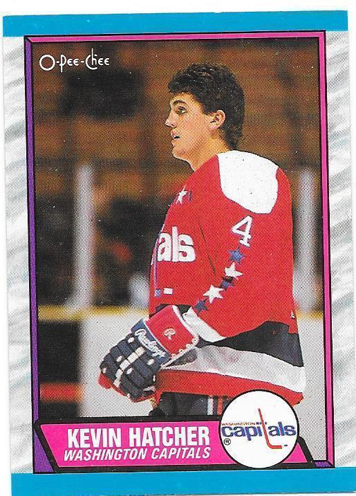 1989-90 OPC #146 Kevin Hatcher Washington Capitals