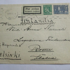 1933 Turku lentopostikuori Italiaan palautunut Hkiin - pikkukuva 1