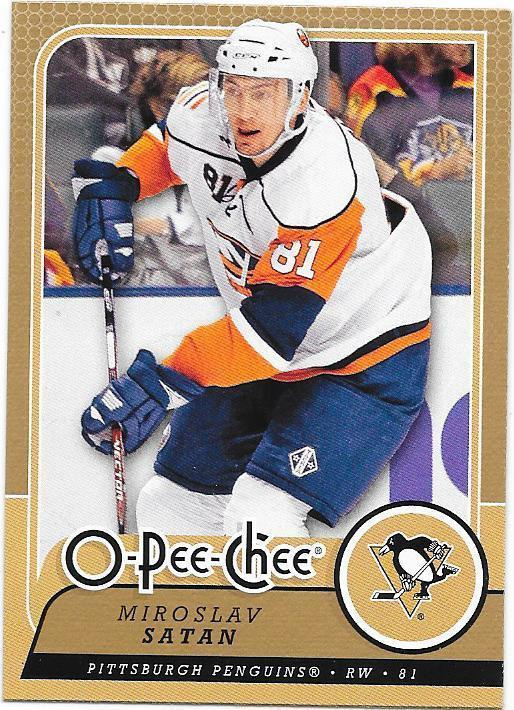 2008-09 OPC #293 Miroslav Satan Pittsburgh Penguins