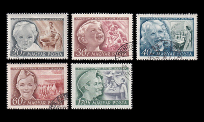 Unkari 1101-5 o Lasten päivä (1950)