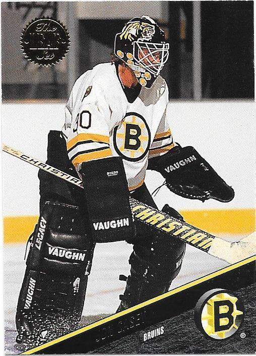 1993-94 LEAF #322 Jon Casey Boston Bruins MV