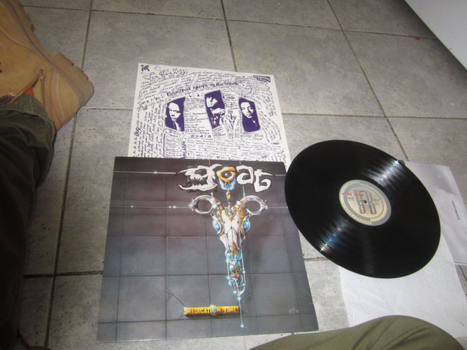 Goat  – Medication Time LP + orig kuvapussi
