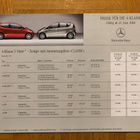 Hinnasto ja lisävarusteet Mercedes W169 A-sarja 2004 2005 - pikkukuva 1
