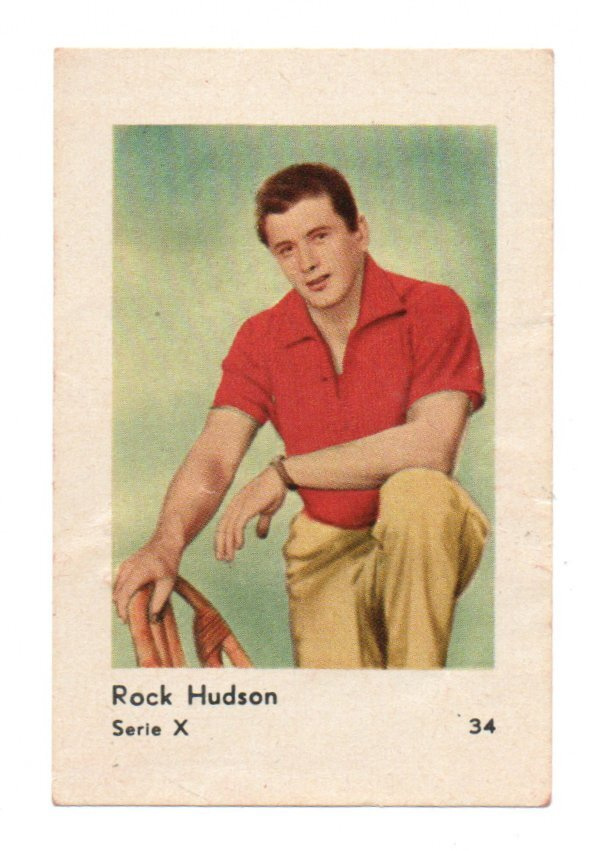 Purkkakuva Hellas Serie X n:o 34 ROC HUDSON