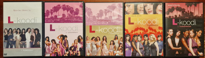 L-KOODI Kaudet 1-5 dvd boxit
